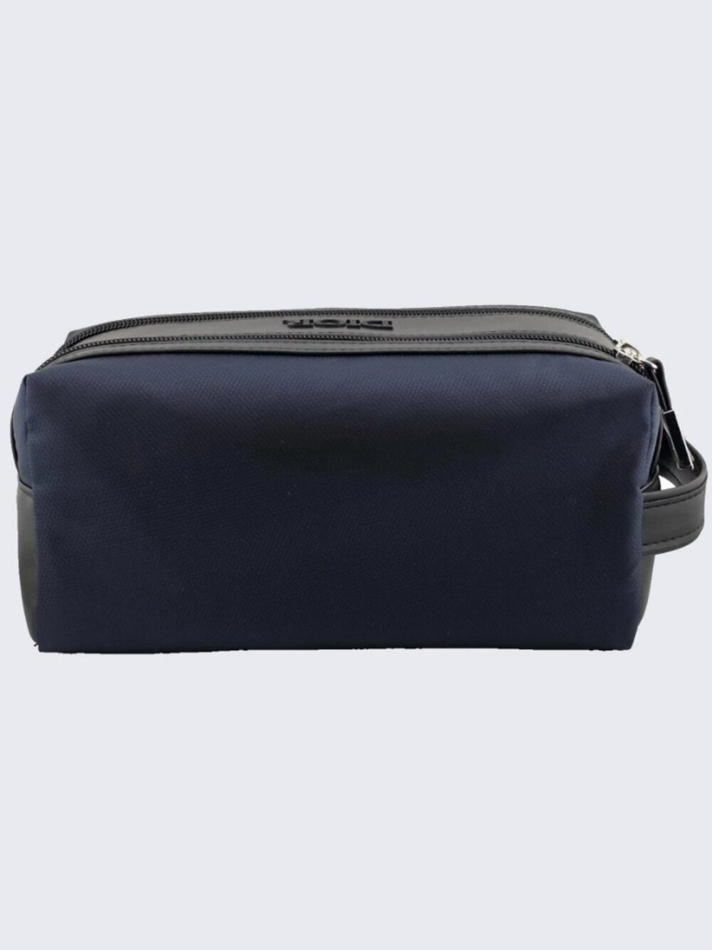Christian Dior Navy Cosmetic Toiletry Bag Double Zip Travel Pouch Unisex NIB - Picture 4 of 5
